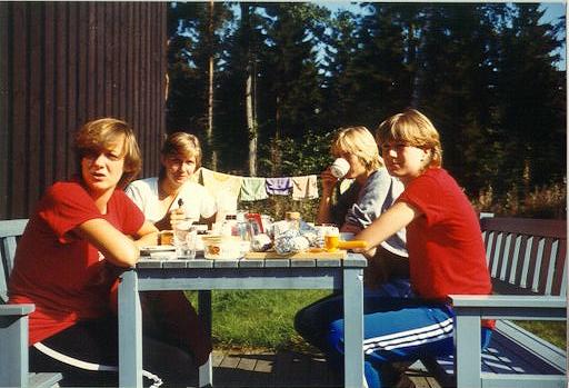 Beate W., Sünke H, Ilona L., Christina B. alle C-Klasse